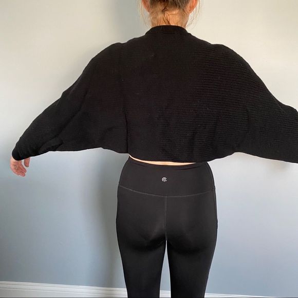 Wilfred Free Aritzia Lolan Cropped Merino Wool Sweater - Picture 7 of 9